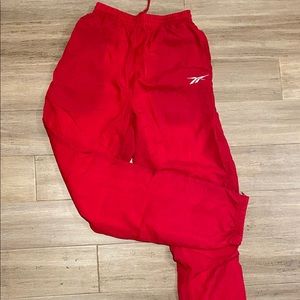 Reebok Vintage Red Windpants